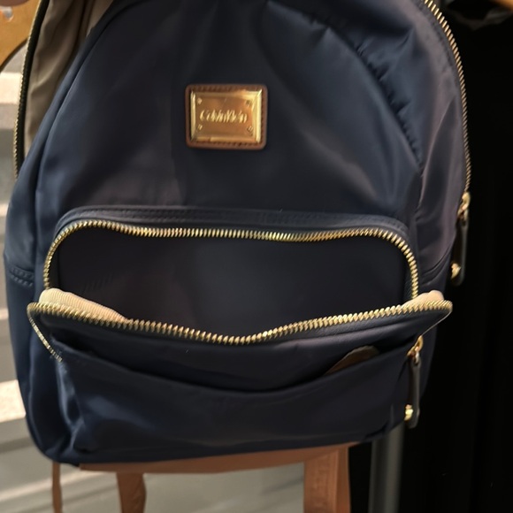 Calvin Klein Navy Backpack - Picture 4 of 11